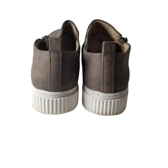 SOUL Naturalizer Womens Size 9.5 Grey Turner Side-Zip Platform Sneaker Shoes - Picture 10 of 15